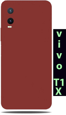 TJ CREATION Vivo T1x Mobile Skin(Ultra Super Mahroom Matte Skin With High Matte Finish.)