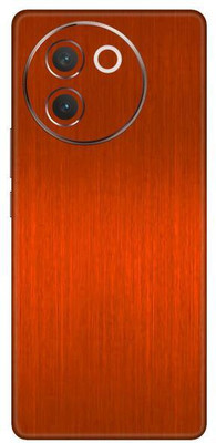 Vcare GadGets Orange Brushed V30e 5G Mobile Skin(Orange Brushed)