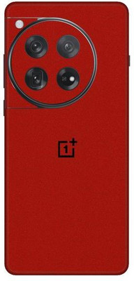 Vcare GadGets Glitter Red OnePlus 12 5G With Logo Mobile Skin(Glitter Red)