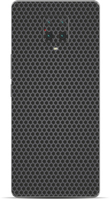 VYBE The Smart Choice Redmi Note 9s Honeycomb Mobile Skin Mobile Skin(Davy's Gray 25)