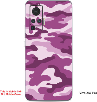 VYBE The Smart Choice Vivo X50 Pro Art Embossed Mobile Skin(Lavender Pinocchio 9)