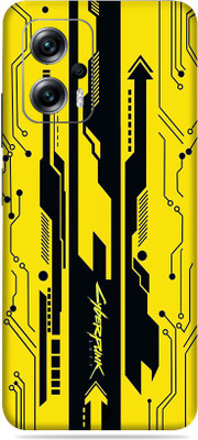 SkinoMania K50i Mobile Skin(Dark Yellow Cyber)