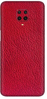 Vcare GadGets Redmi Note 9 Pro Max Mobile Skin(Leather Red)