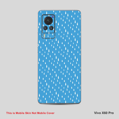 VYBE The Smart Choice Vivo X60 Pro Pattern Mobile Skin Mobile Skin(Multi ColourCK29)