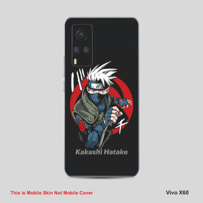 VYBE The Smart Choice Vivo 60X Kakashi Mobile Skin Mobile Skin(Camouflage Black 12)