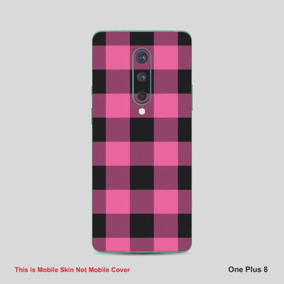 VYBE The Smart Choice One Plus 8 Pattern Mobile Skin Mobile Skin(Multi Colour F3)