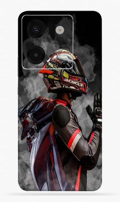 OggyBaba OggyBaba Poco M7 pro 5g Mobile Skin(Black-Racer)