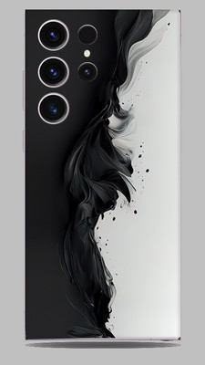 SkinoMania Samsung Galaxy S23 ultra Mobile Skin(B&W Art Multiccolor Mobile skin)