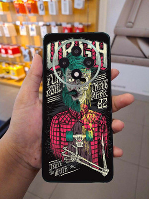 BUGGU OPPO Reno 12F 5G Mobile Skin(Ulltra Super Death-(Illustration) Skin With High Matte Finish., Mobile Skin (Back+Side+Camera))
