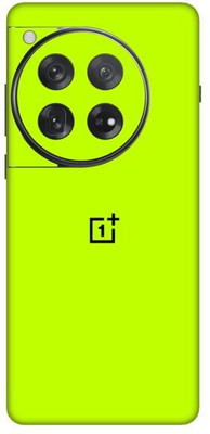 Vcare GadGets Olive Green Electro OnePlus 12 5G With Logo Mobile Skin(Olive Green Electro)