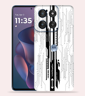 OggyBaba OggyBaba Moto G60 pro 5g Mobile Skin(White CF)