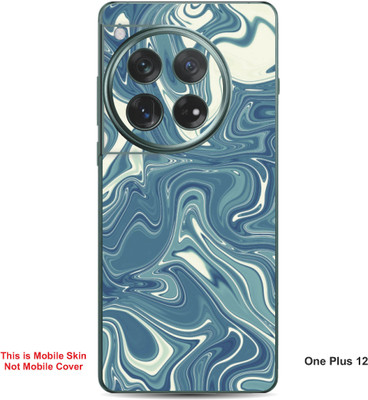 VYBE The Smart Choice One Plus 12 Abstract Embossed Mobile Skin(Vanilla A13)