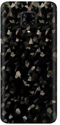 Vcare GadGets Redmi Note 9s Mobile Skin(Black Diamond Crystal)