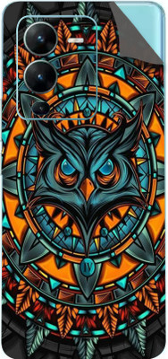 BUGGU VIVO V25 PRO 5G Mobile Skin(Ultra Super Mighty Owl Skin With High Matte Finish.)