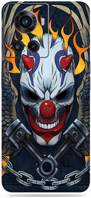 SkinoMania Oneplus 10R-5G Mobile Skin(Multicolor Devil Illustrate)