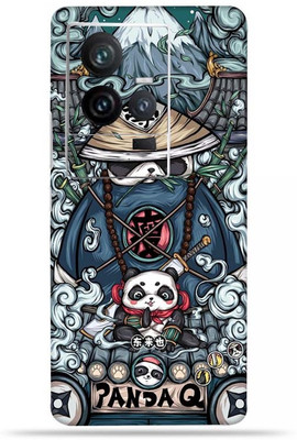 OggyBaba OggyBaba Vivo Iqoo 11s 5g Mobile Skin(Ninja-Panda)