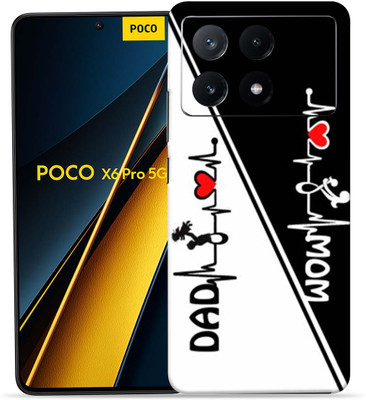 Satisfactory Poco X6 Pro 5G, Mom&Dad, OggyBaba Mobile Skin(Multicolor)