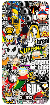 BugguSkin OnePlus Nord N10 5G Mobile Skin(Ultra Super Sticker Bombing Skin With High Matte Finish.)