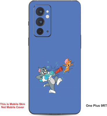 VYBE The Smart Choice One Plus 9RT Tom & Jerry Embossed Mobile Skin(Glaucous 22)