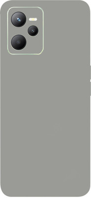 TJ CREATION Realme C35 Mobile Skin(Ultra Super Grey Matte Skin With High Matte Finish.)