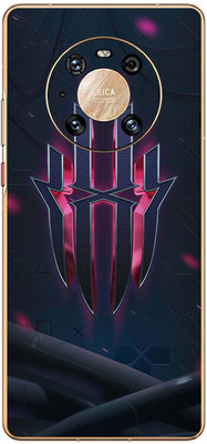 FCS Huawei Mate 40 Pro 4G Printed Back skin Mobile Skin(Nubia Red Texture)