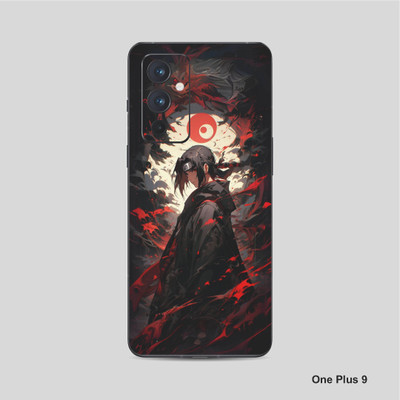 VYBE The Smart Choice One Plus 9 Naruto Mobile Skin Mobile Skin(Orangy Red B14)