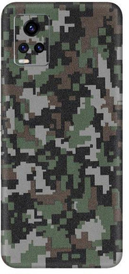 Vcare GadGets Vivo V20 Pro Mobile Skin(Military Design)