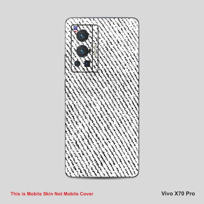 VYBE The Smart Choice Vivo X70 Pro Pattern Mobile Skin Mobile Skin(Multi ColourCM26)