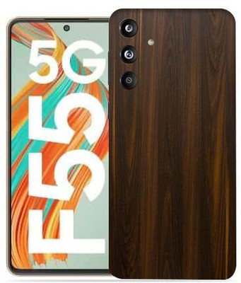 OggyBaba Samsung Galaxy F55 5g Mobile Skin(Mahogany-Wood)