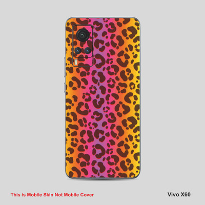 VYBE The Smart Choice Vivo X60 Pattern Mobile Skin Mobile Skin(Multi ColourCJ31)