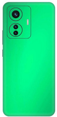Vcare GadGets iQOO Z6 Pro 5G Metallic Light Green Shining Back Side Premium Mobile Skin(Metallic Light Green Shining)