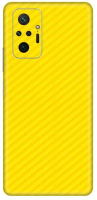 Vcare GadGets Redmi Note 10 Pro Max Mobile Skin(Yellow)
