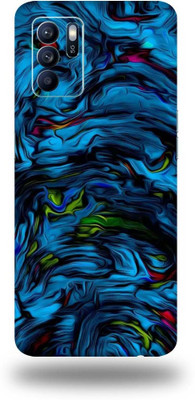 Mclaxa Oppo Reno 6Z Mobile Skin(Blue Lava)