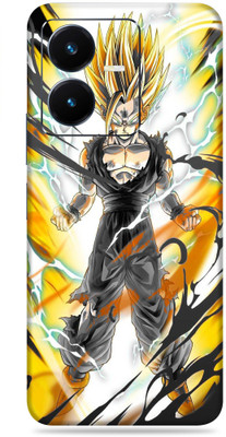SkinoMania Vivo Y22 Mobile Skin(Multicolor Ssj Gohan)