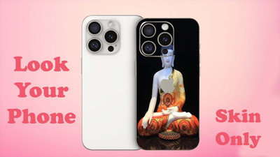 BugguSkin IPHONE 16 PRO MAX Mobile Skin(Black)