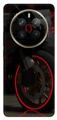 Vcare GadGets Realme 12 Pro Plus (5G) Mobile Skin(Black & Red)