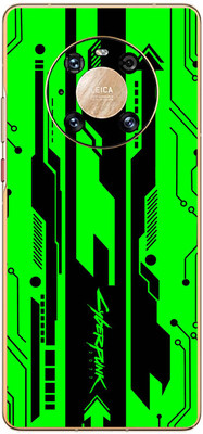 FCS Huawei Mate 40 Printed Back skin Mobile Skin(Cyber Punk White)