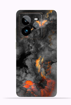 Mclaxa Realme GT 7 pro 5g Mobile Skin(Black Clouds)