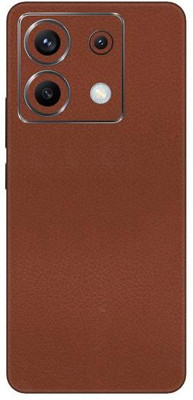 Vcare GadGets Leather Brown Poco X6 5G Mobile Skin(Brown)