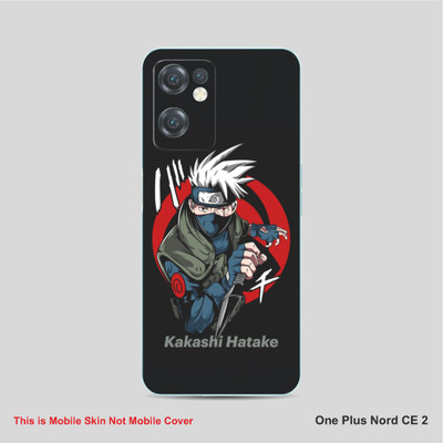 VYBE The Smart Choice One Plus Nord CE2 Kakashi Mobile Skin Mobile Skin(Camouflage Black B2)