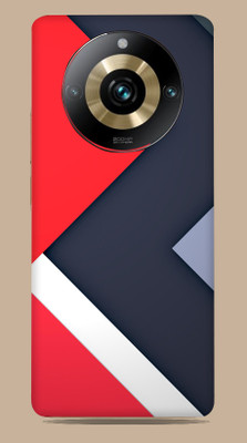 SkinoMania Realme 11 Pro Plus 5G Mobile Skin(-Black-Track Multicolor Mobile Skin)