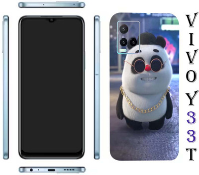 LAMHA Vivo Y33T Mobile Skin(Ultra Super happy panda Skin With High Matte Finish.)