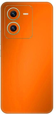 Vcare GadGets V25 5G Mobile Skin(Metallic Orange Shining)