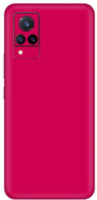 Vcare GadGets Matte Pink vivo V21 5G Mobile Skin(Matte Pink)