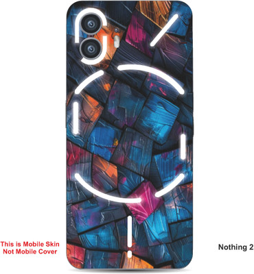 VYBE The Smart Choice Nothing 2 Abstract Embossed Mobile Skin(Sea Turtle Green 1)
