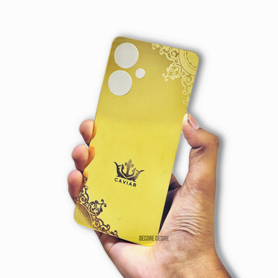 Decore Desire Xiomi Poco M6 5G / Redmi 13C 5G Gold Panel & Mobile Skin(Gold)