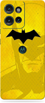 WeCre8 Skin's Motorola Edge 50 5G Mobile Skin(Yellow-batman)