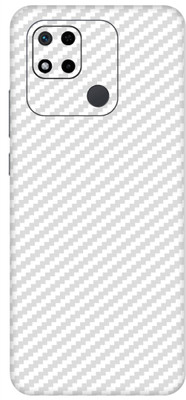 ARAYLE Redmi 10A Mobile Skin(Transparent 3D Carbon Fiber Edge To Ege)
