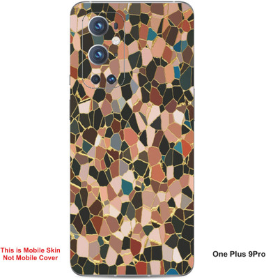 VYBE The Smart Choice One Plus 9 Pro Pattern Embossed Mobile Skin(Jellyfish A5)