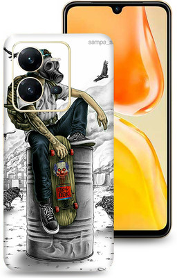 SkinoMania Vivo V25-5G Mobile Skin(Multicolor Skate Toxic)